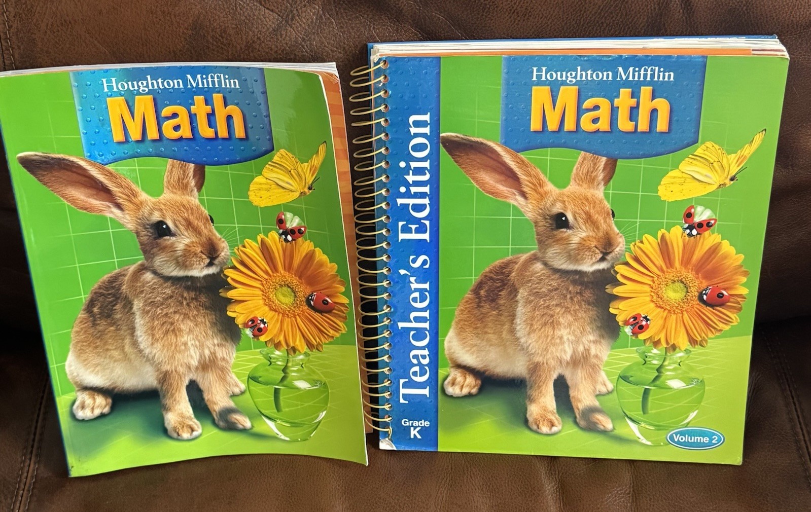 Houghton Mifflin Math Grade K TEACHERS EDITION + Student Workbooks Homeschool