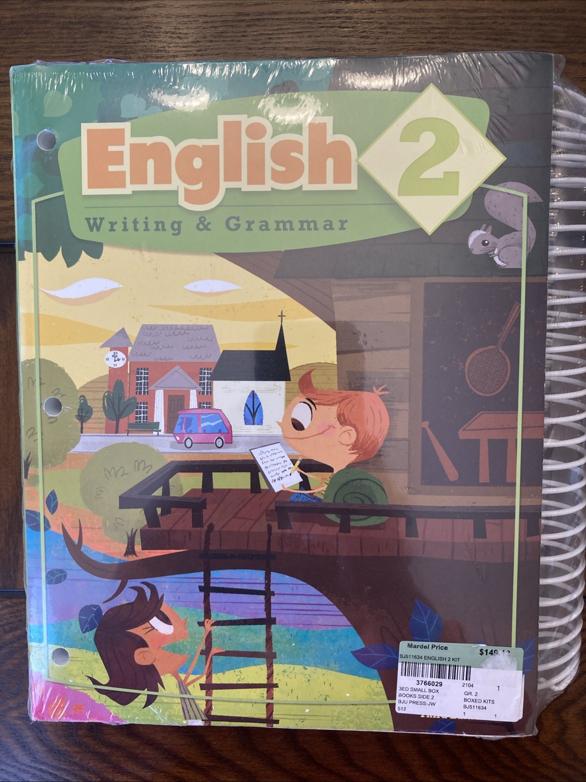 BJU 2nd grade ENGLISH 2 WRITING & GRAMMAR Complete Kit 511634 or 511626 3rd + CD