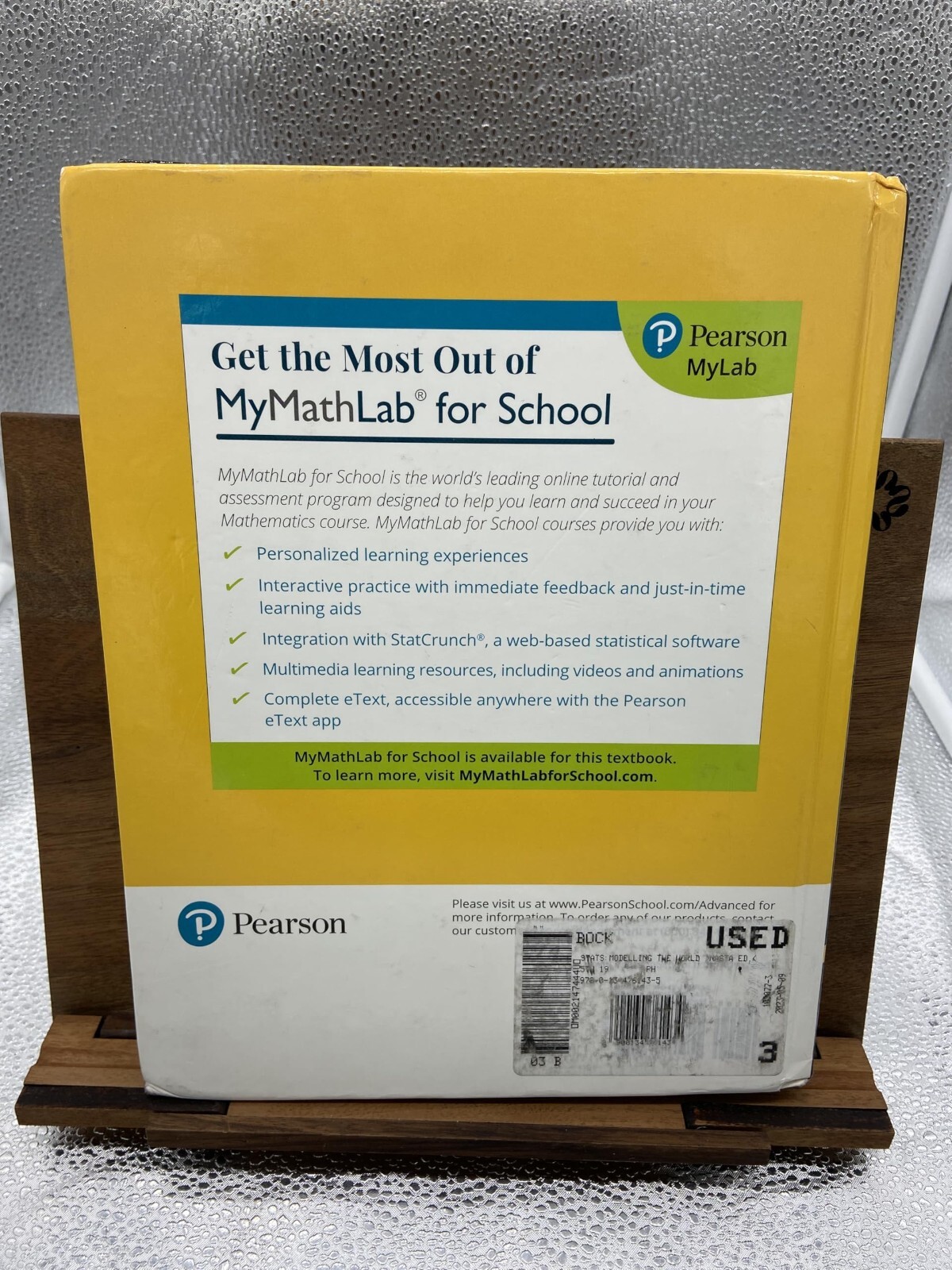 MyLab Statistics with Pearson eText — Standalone Access Card — for Stats Mode