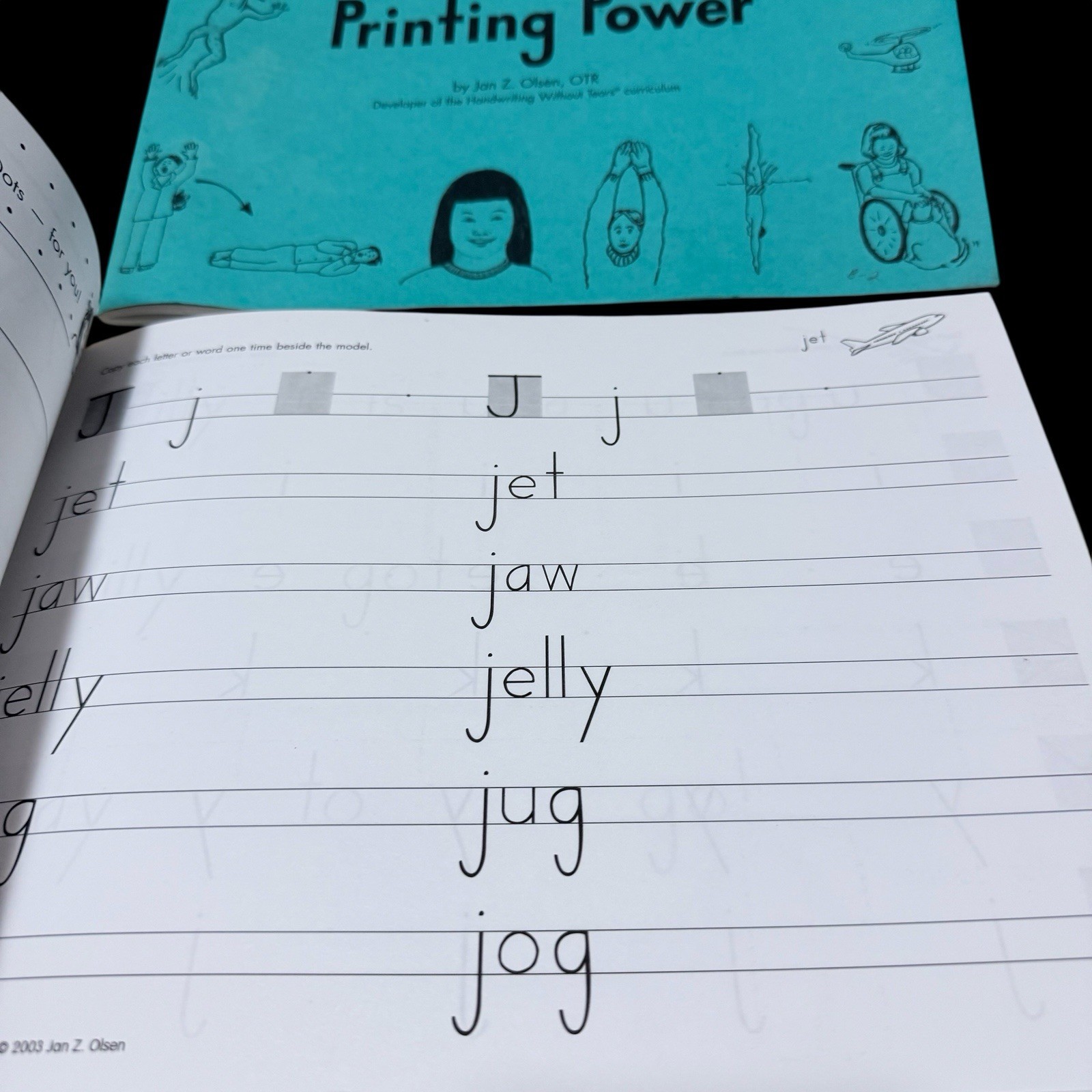 Lot Of 3 Handwitting Without Tears Series By Jan Z Olsen Workbooks NEW!