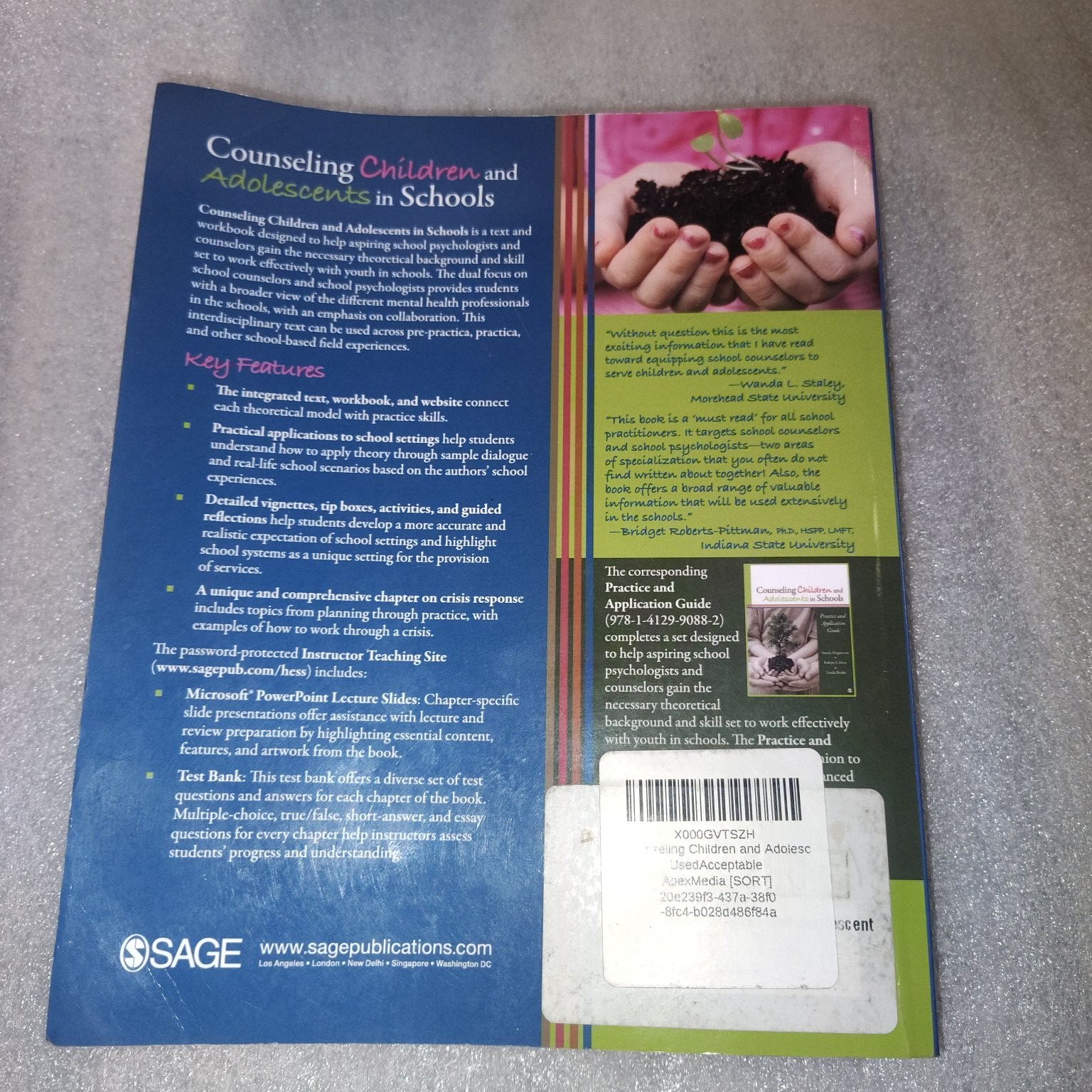 Counseling Children and Adolescents in Schools Hess 2012 9781412990875