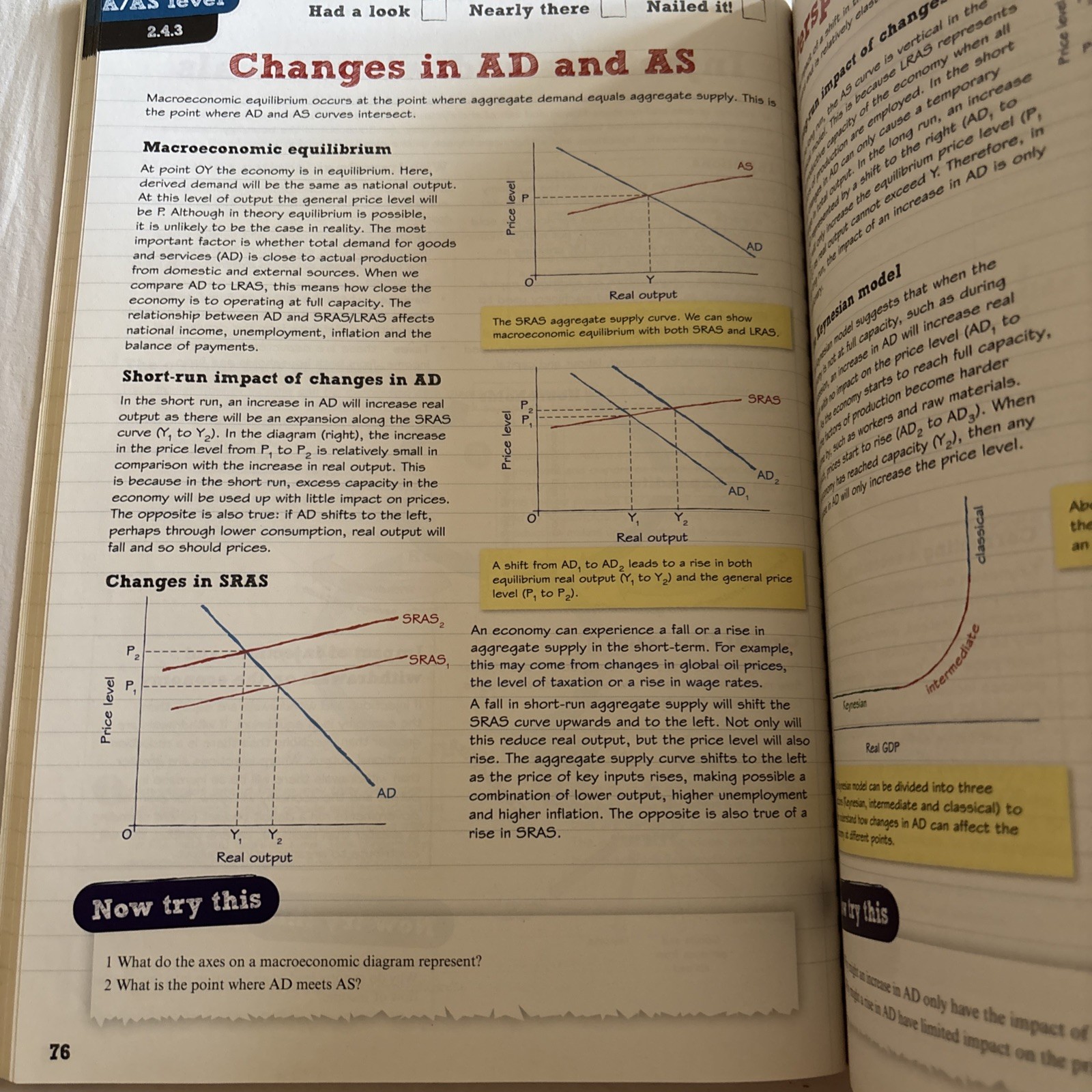 Pearson REVISE Edexcel AS/A Level Economics Revision Guide & Workbook inc onlin