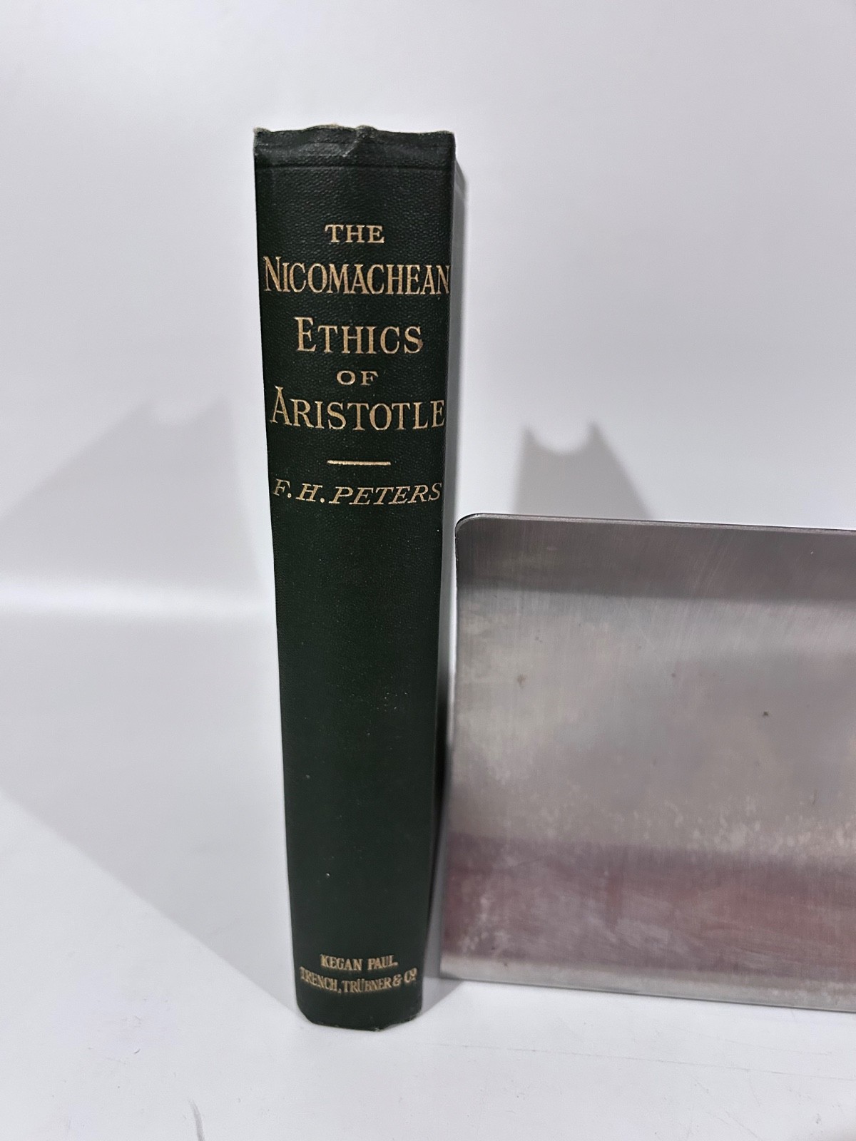 Peters: Nicomachean Ethics of Aristotle, Kegan Paul 1909, 7th ed.