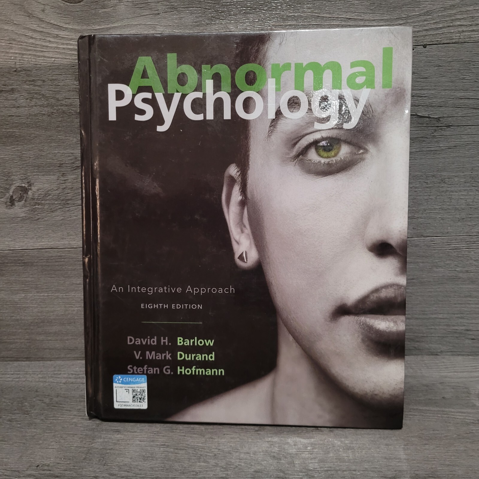 Abnormal Psychology : An Integrative Approach by Barlow – 8th Edition Hardcover