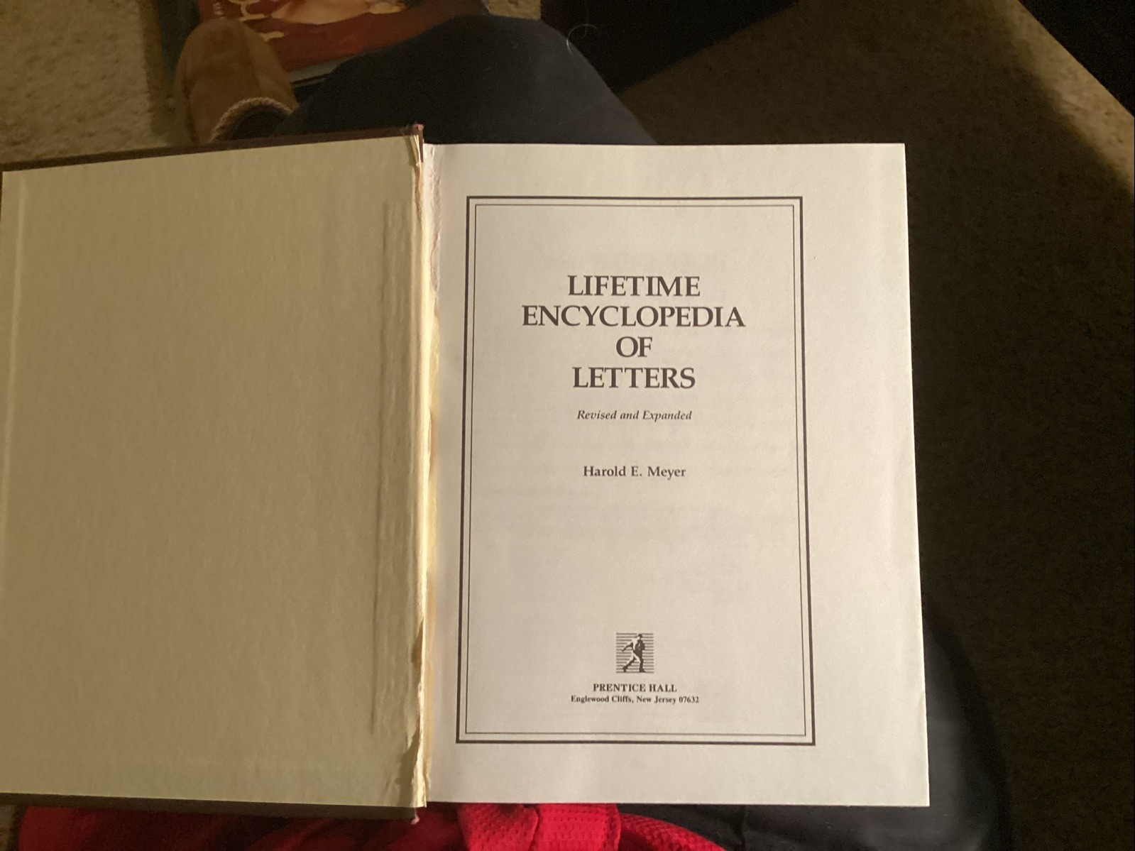 Lifetime Encyclopedia of Letters by Meyer, Harold E.