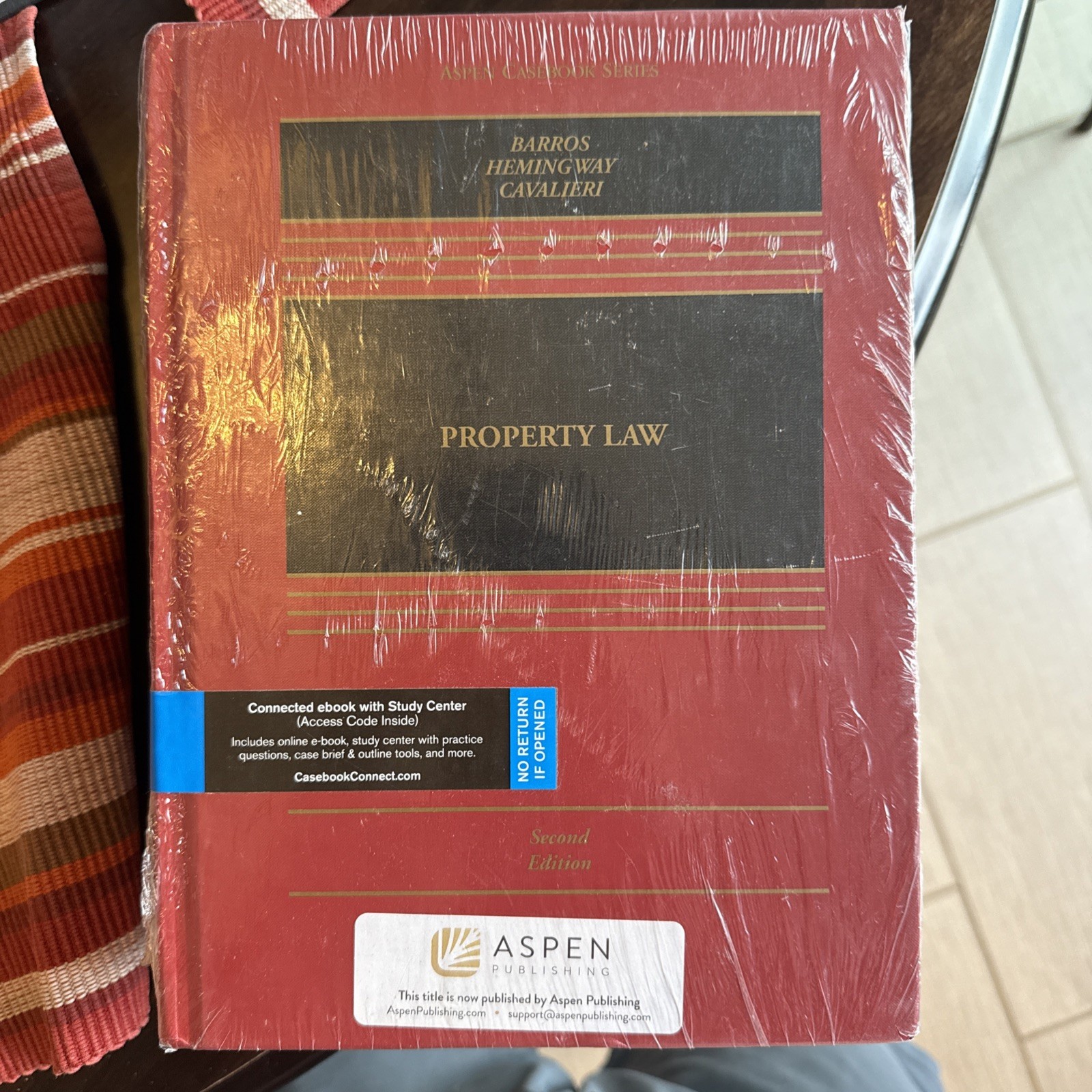Aspen Casebook Ser.: Property Law by Cavalieri, Hemingway and Barro