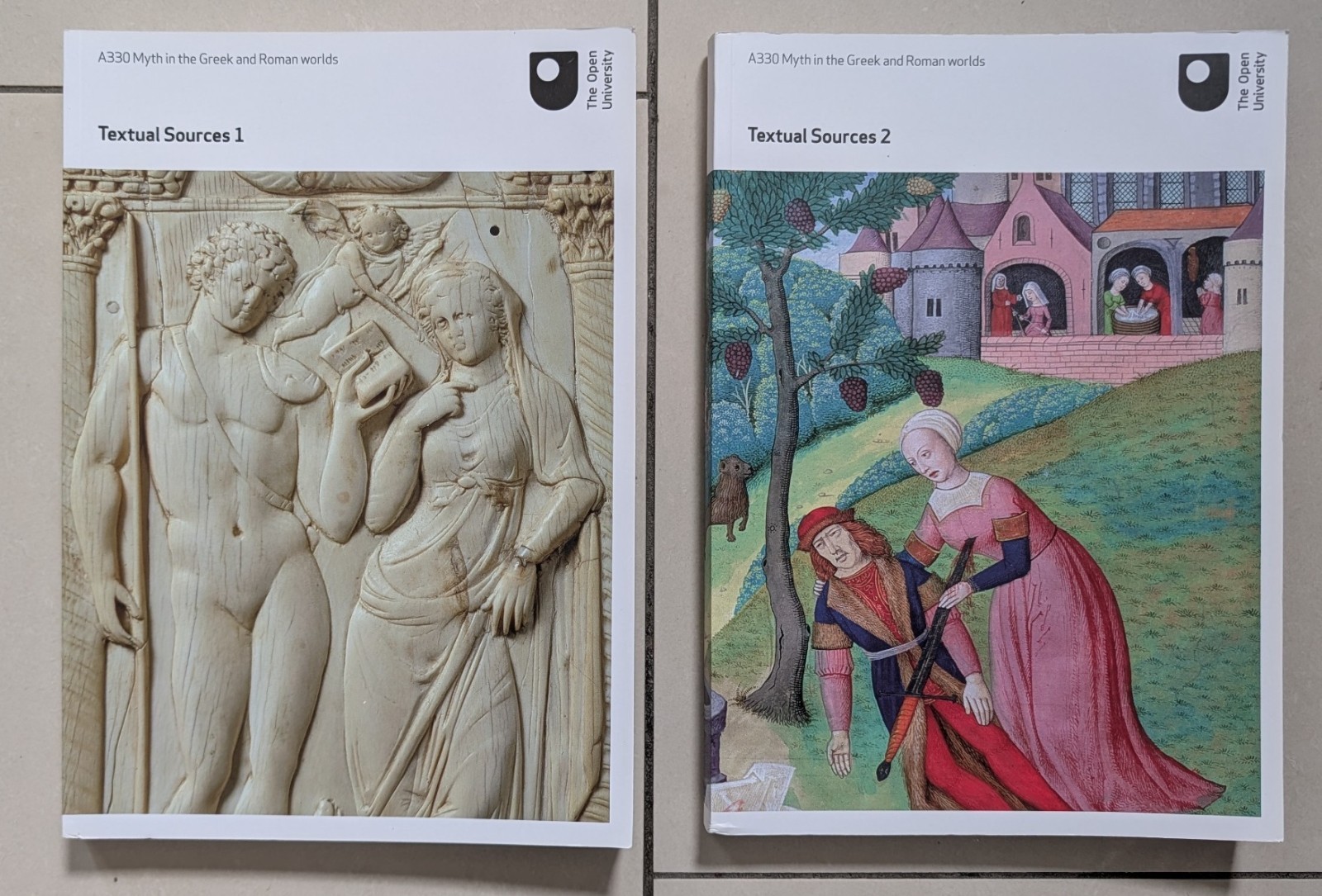 OPEN UNIVERSITY A330 Myth in the Greek and Roman worlds VERY GOOD CONDITION +DVD