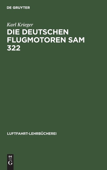 Die Deutschen Flugmotoren Sam 322