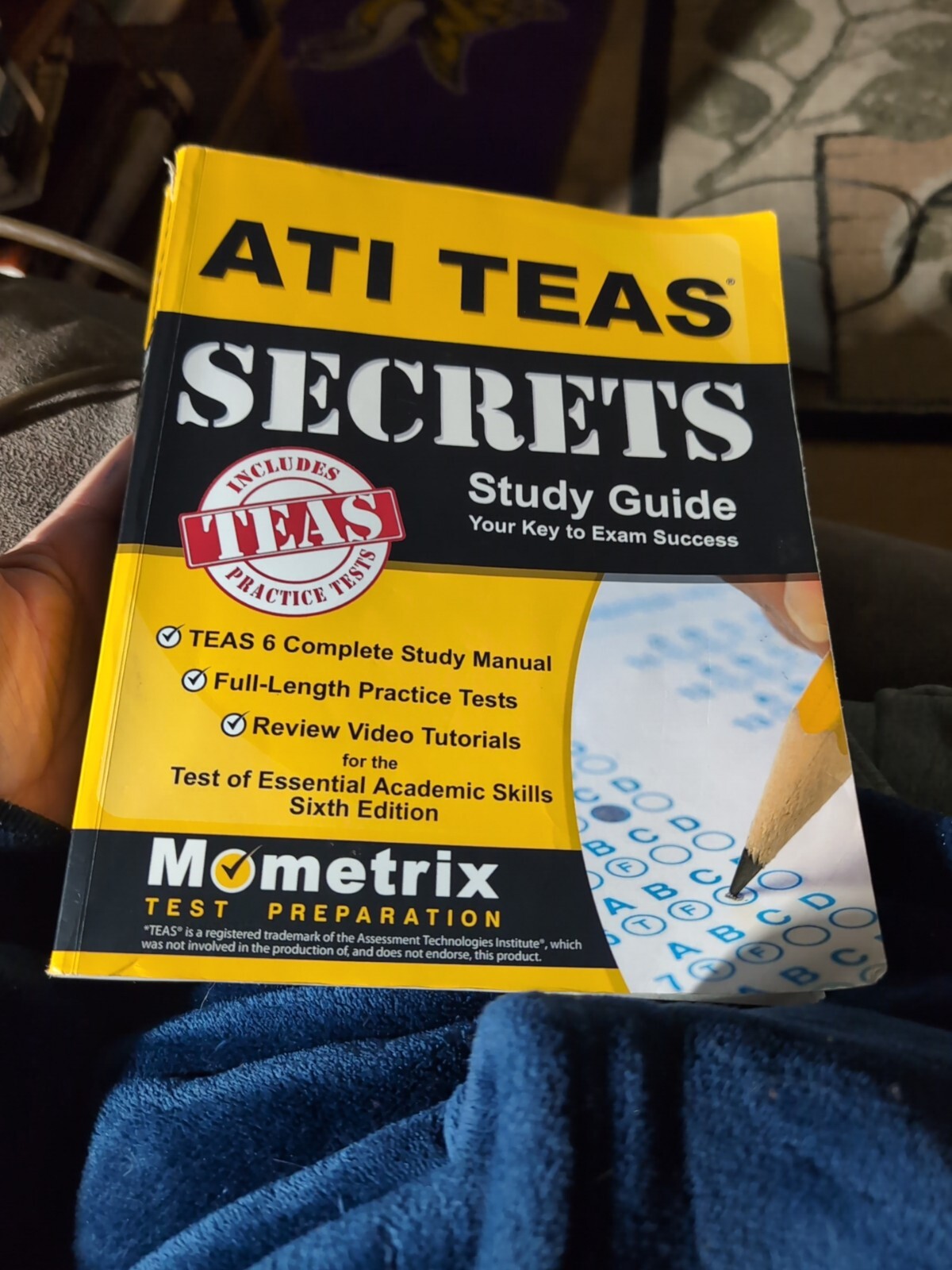 ATI TEAS Secrets Study Guide: TEAS 6 – Paperback, by TEAS Exam Secrets – Good