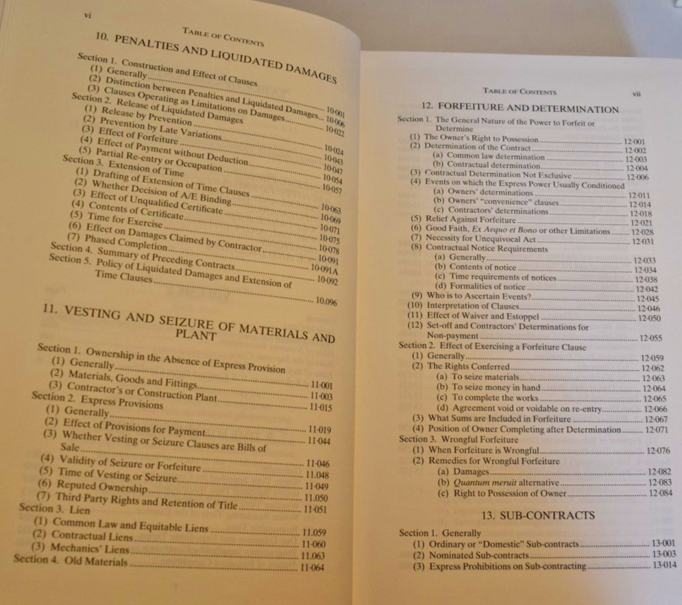Hudson’s Building Engineering Contracts 11th Edition 2 Vol Set Wallace 1995 HB
