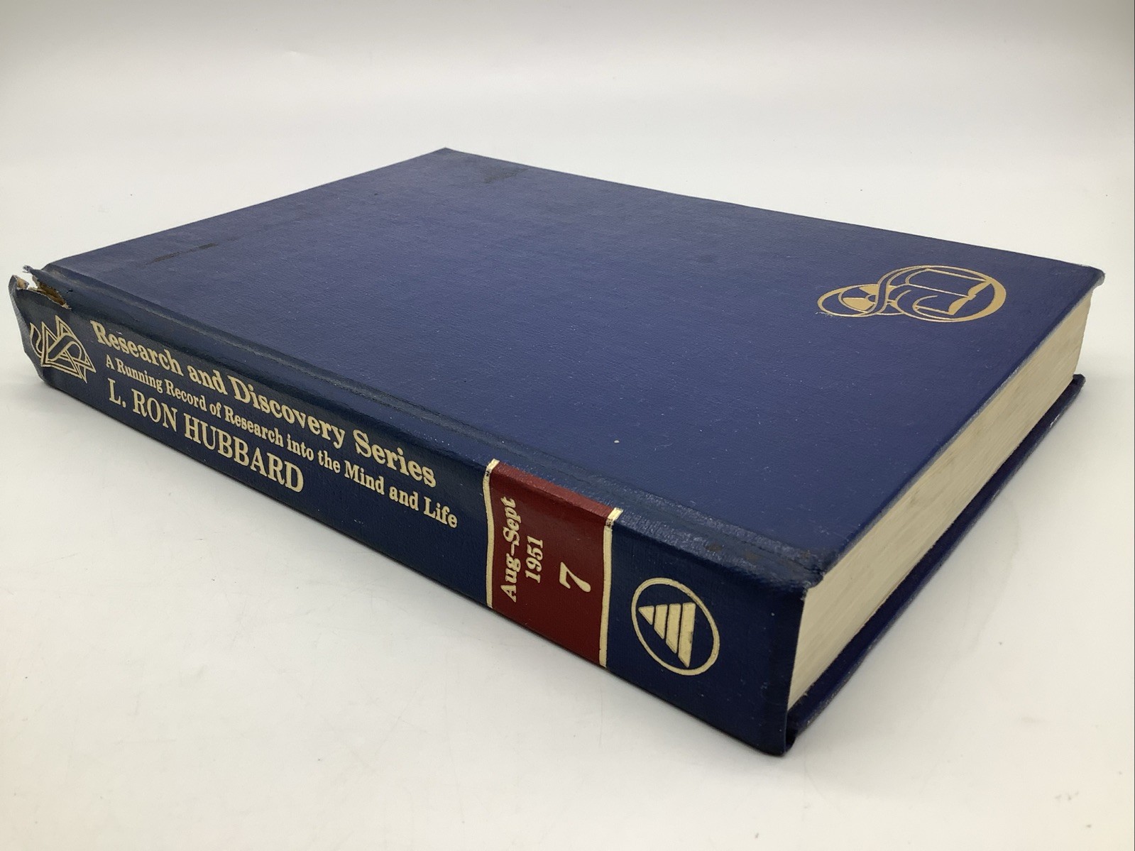 Research And Discovery Series Vol 7 L. Ron Hubbard (Hardcover) Scientology Book