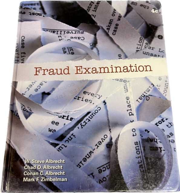 Fraud Examination – by W Steve Albrecht Book