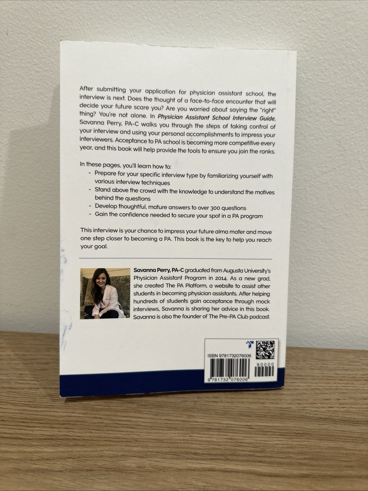 Physician Assistant School, Interview Guide Savannah Perry, PA -C