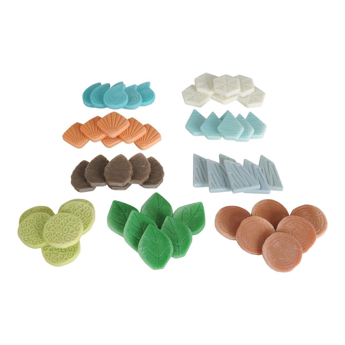 Kaplan Early Learning Company Nature-Inspired Loose Parts – 54 Pieces