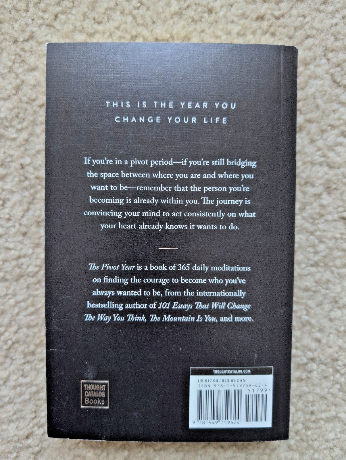 The Pivot Year: 365 Days To Become The Person You Truly Want To Be