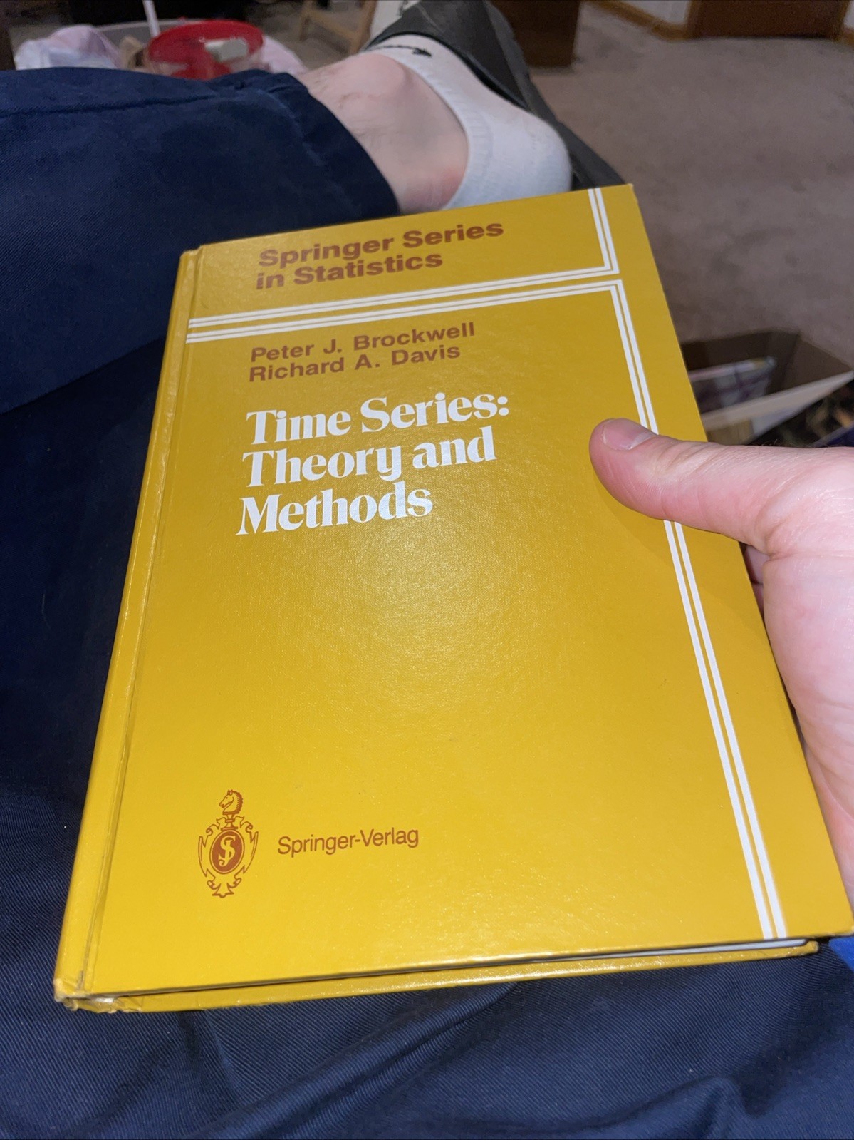 TIME SERIES: THEORY AND METHODS (SPRINGER SERIES IN By Peter J. Brockwell
