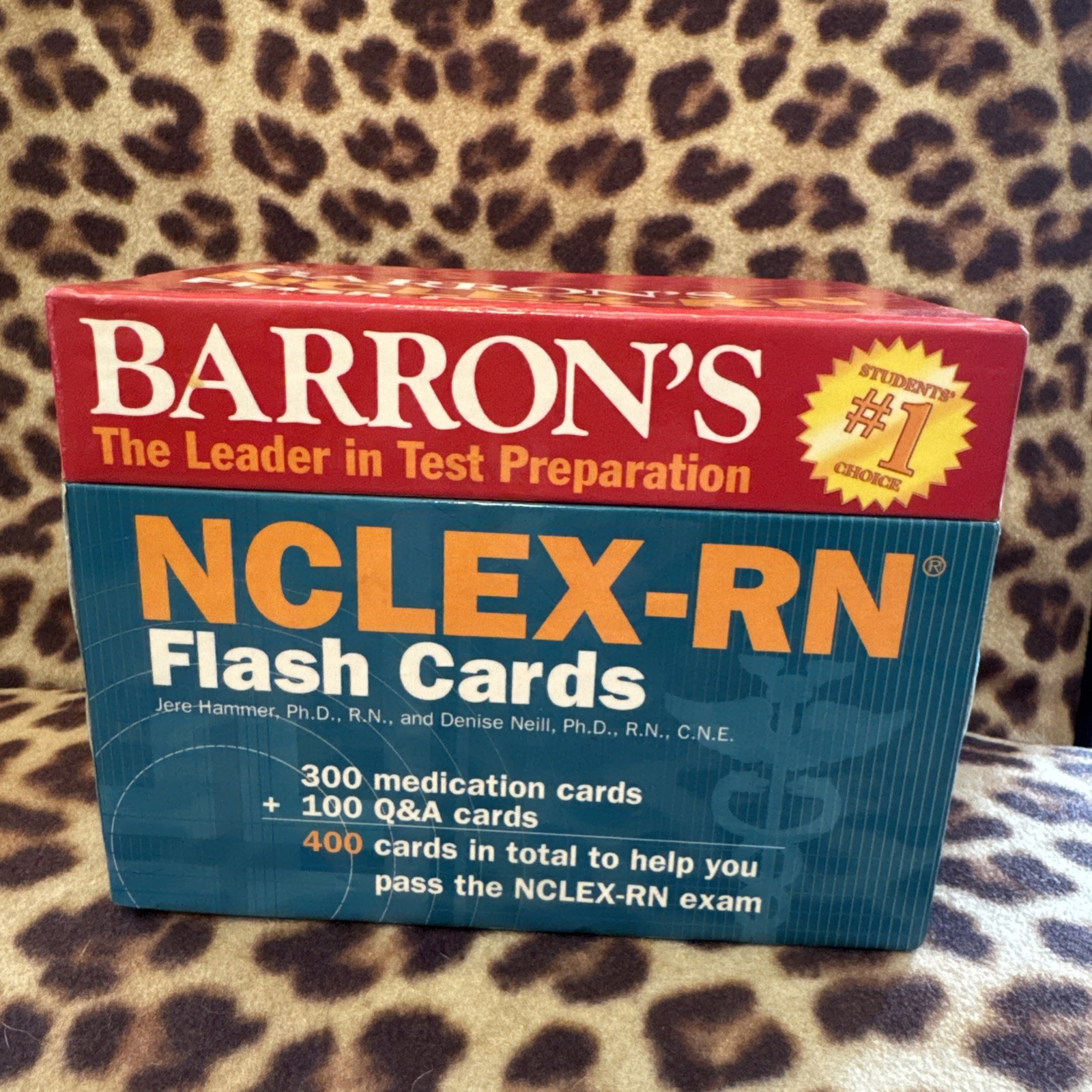 Barron’s NCLEX-RN Flash Cards, Neill Ph. D., Denise Medication Cards Q&A 1670