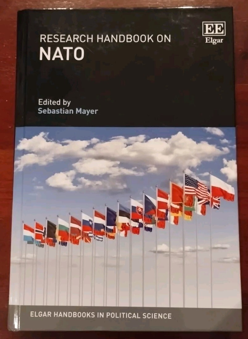 Research Handbook on NATO) By: Sebastian Mayer Like New Condition Hardback 2023