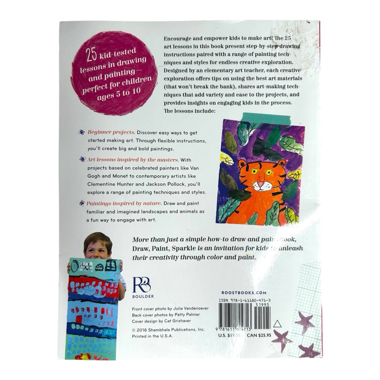 Draw, Paint, Sparkle : Creative Projects from an Elementary Art Teacher by Patty