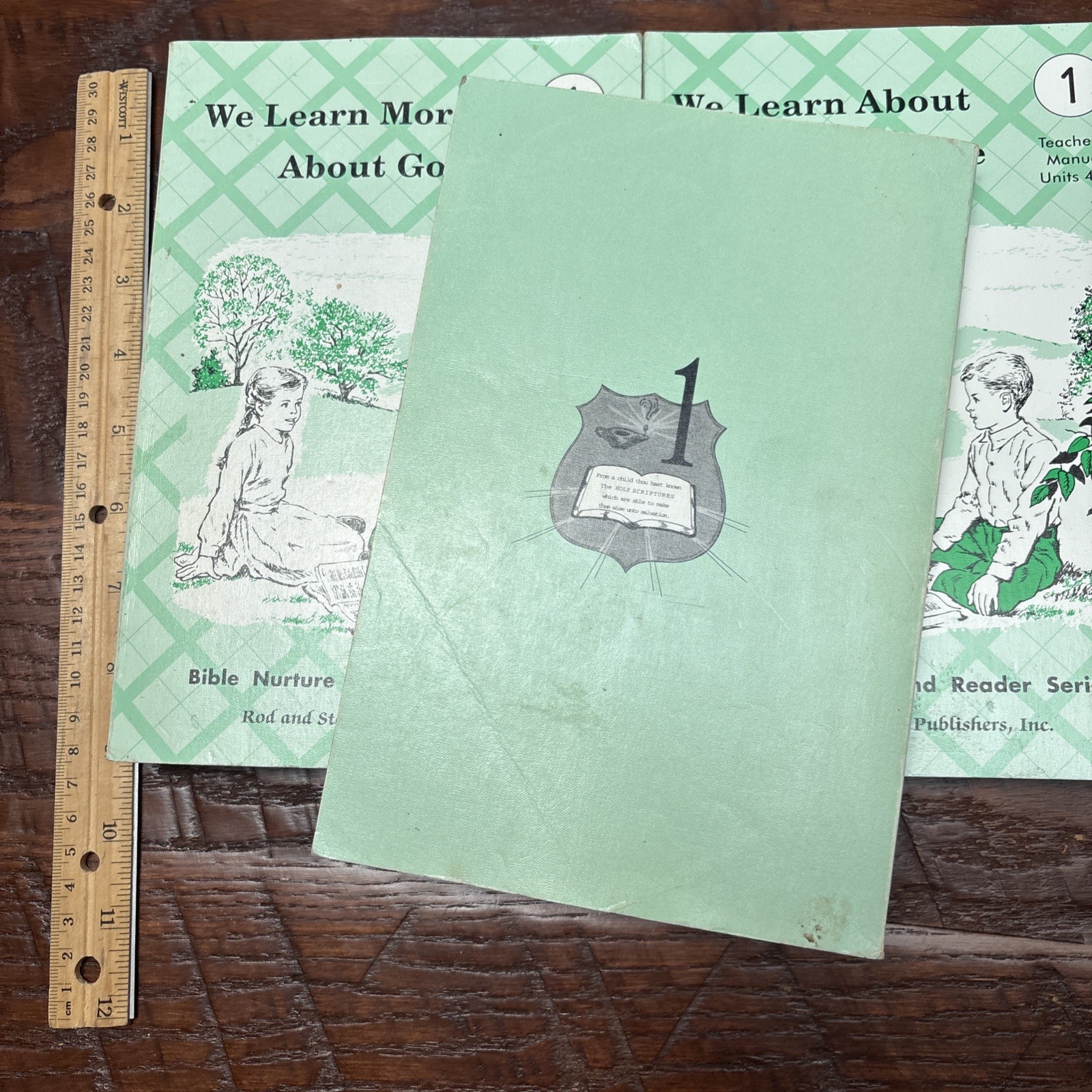 Teacher Manuals Rod and Staff Bible Nurture Reader Series Grade 1, Units 1-5