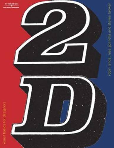 2D: Visual Basics For Designers (Design Concepts) – Paperback – GOOD