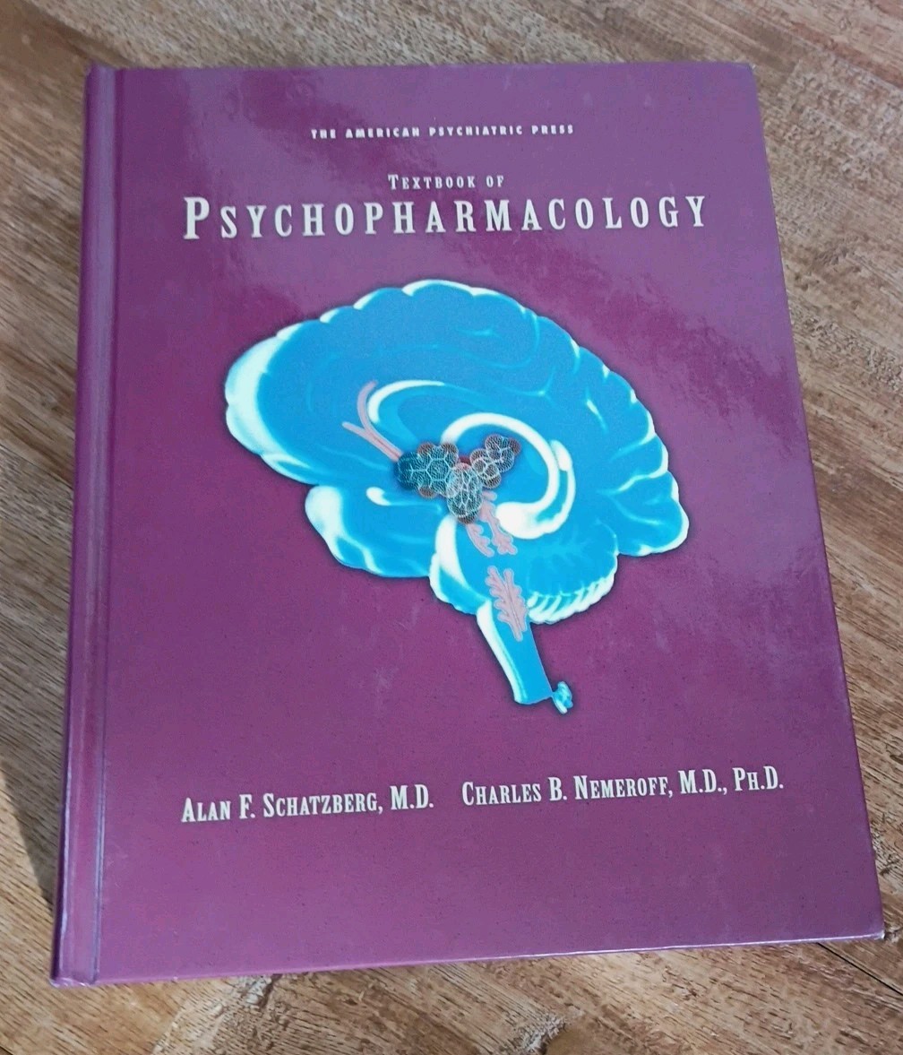 Textbook PSYCHOPHARMACOLOGY American Psychiatric Press 95 Schatzberg & Nemeroff