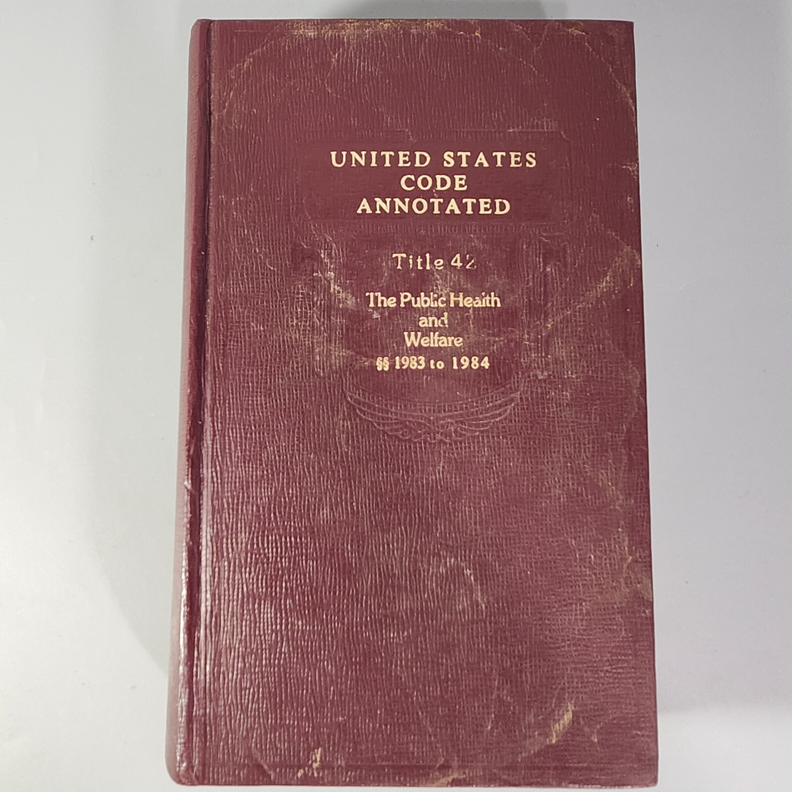 USCA 1981 Book Code Annotated Title 42 Public Health Welfare 1983 to 1984 HC