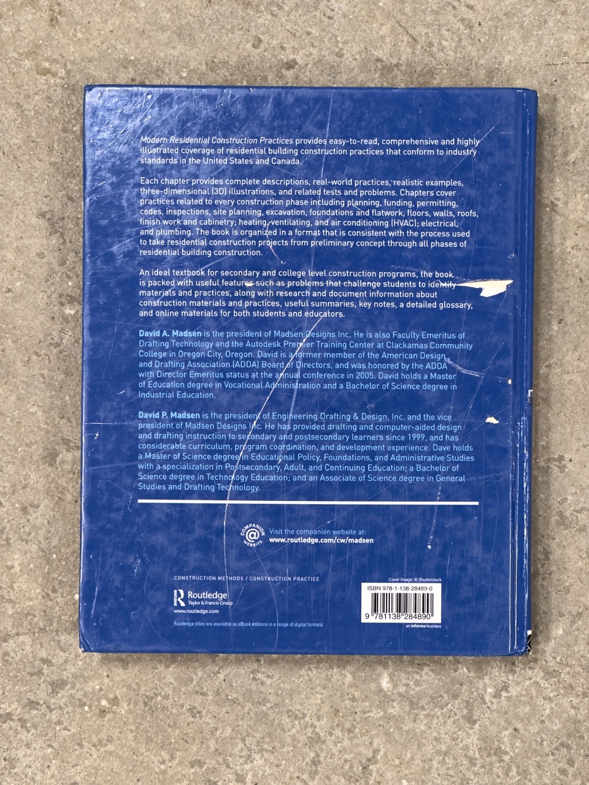 Modern Residential Construction Practices, Hardcover by Madsen, David A.; Mad…