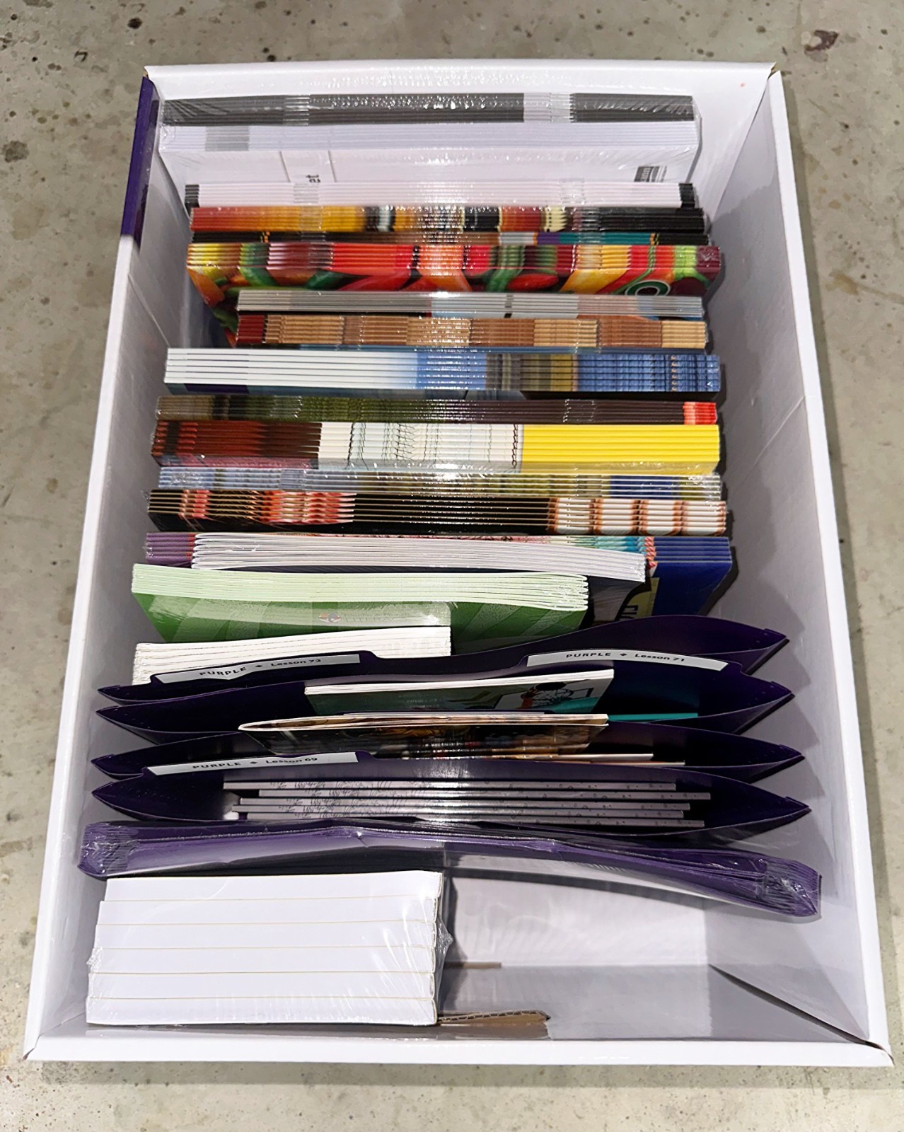 Fountas & Pinnell LLI Purple System Grade 5-8 — Complete 7-Box Set
