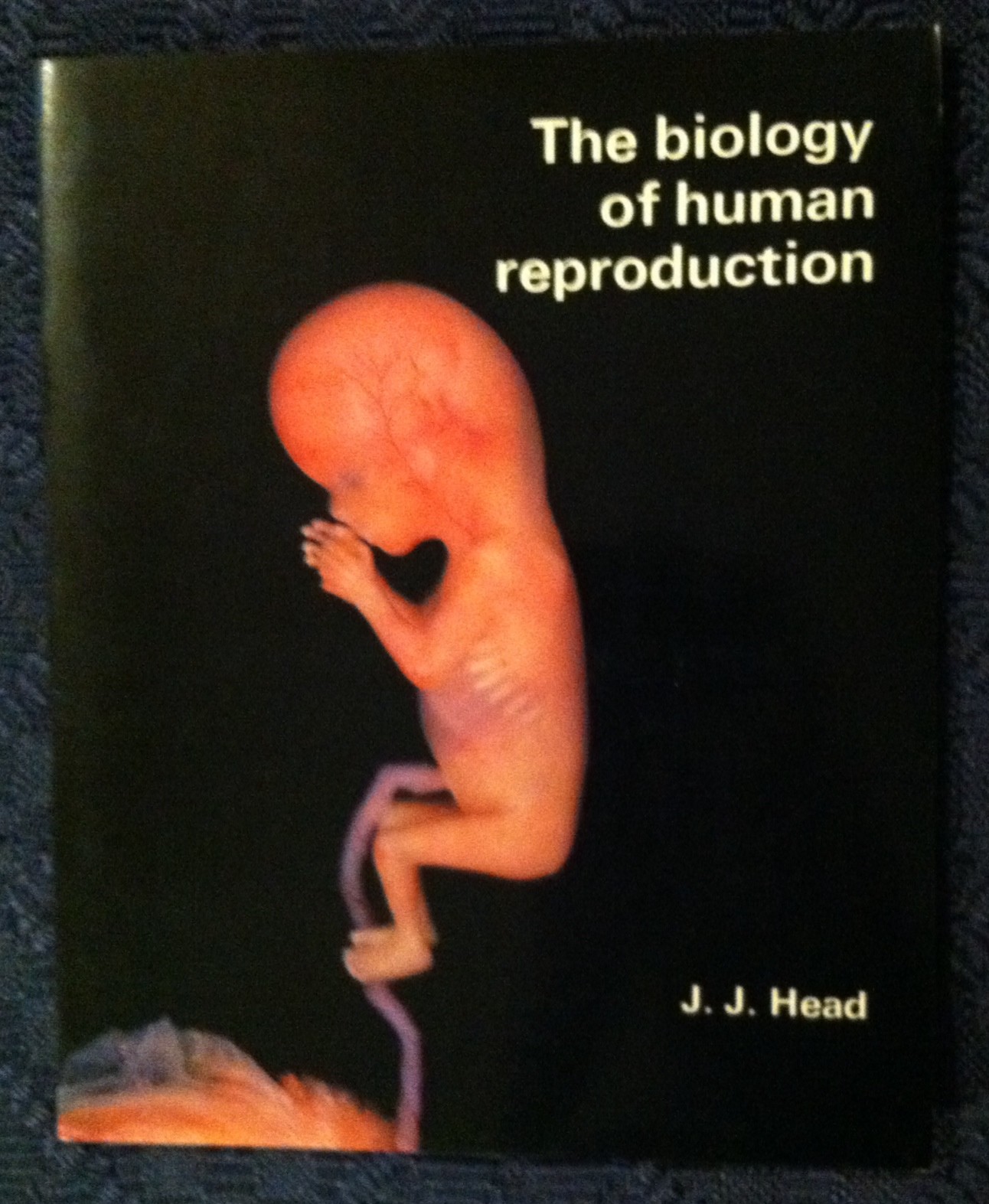 1979 🔥J.J. HEAD🔥 Book The Biology of Human Reproduction Home School – Sex Talk