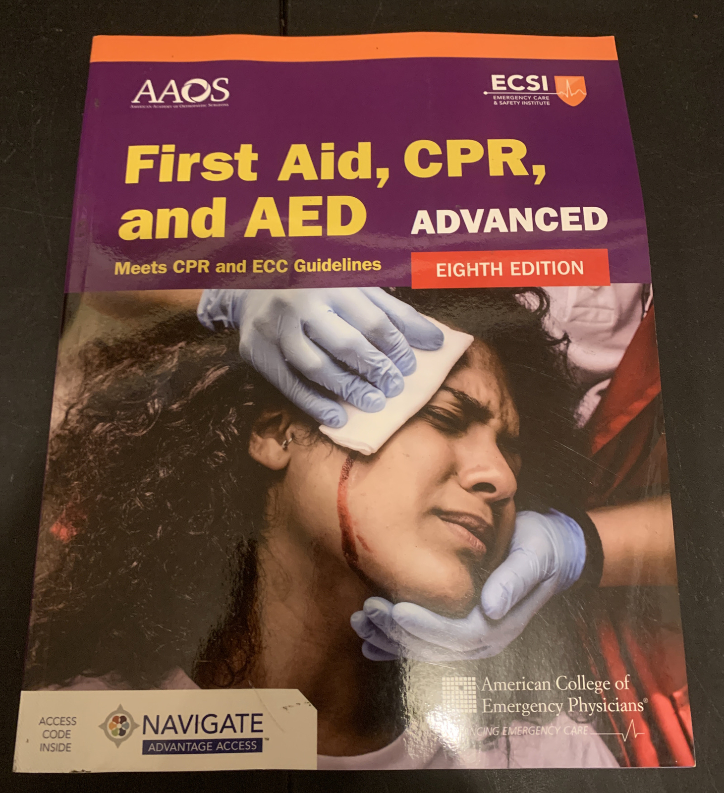 Advanced First Aid, CPR, and AED : Meets Cpr and Ecc Guidelines, Paperback by…
