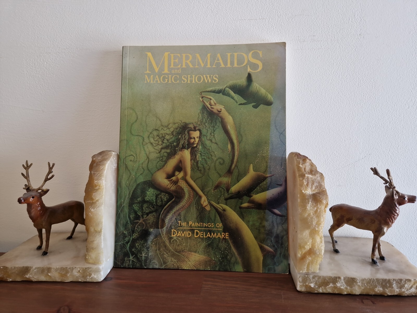 Mermaids & Magic Shows-The Paintings of David Delamare – 1994 Fantasy Art Book