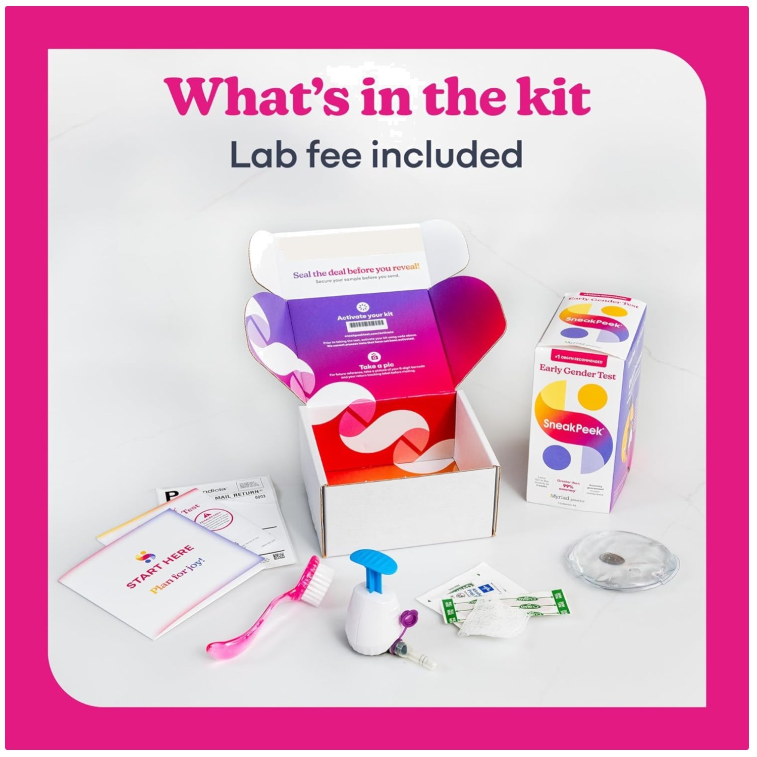 Gender Reveal Kit – Fast Results, Virtually Pain-Free
