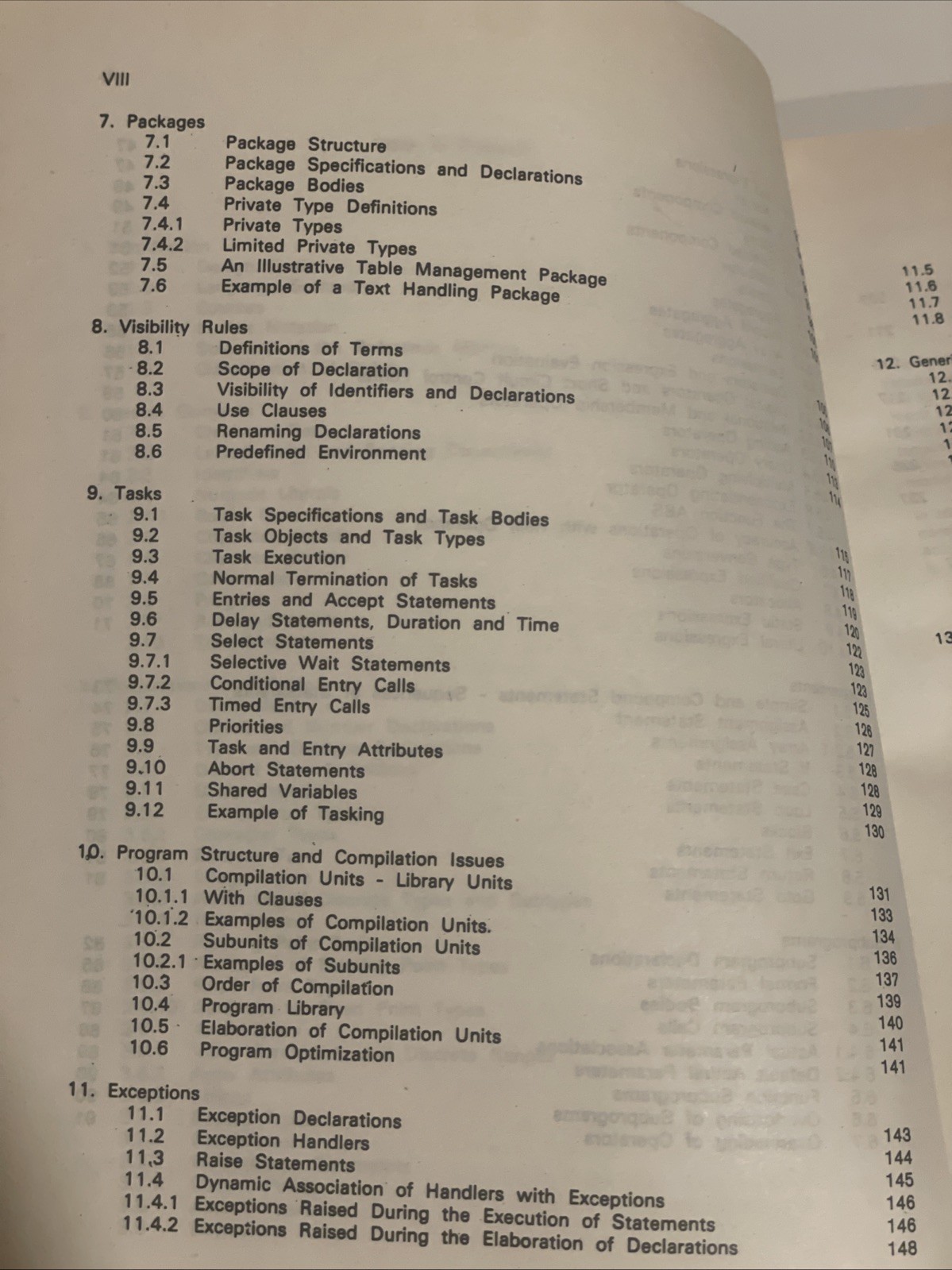 THE PROGRAMMING LANGUAGE Ada: REFERENCE MANUAL.