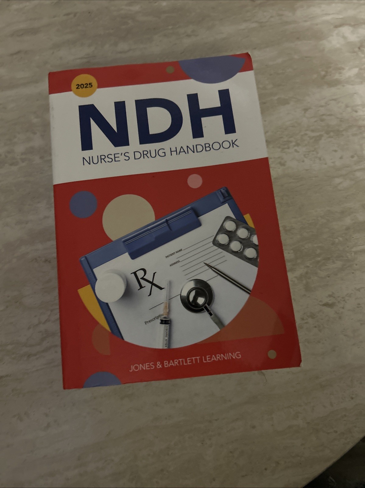 2025 Nurse’s Drug Handbook by Jones & Bartlett Learning (2024, Trade Paperback)