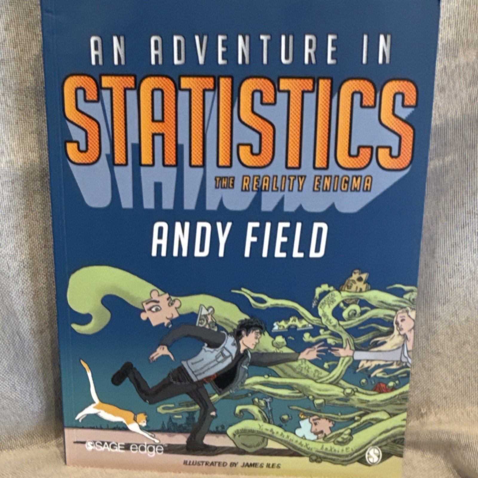 SAGE Publications An Adventure in Statistics by Andy Field Paperback Illustrated