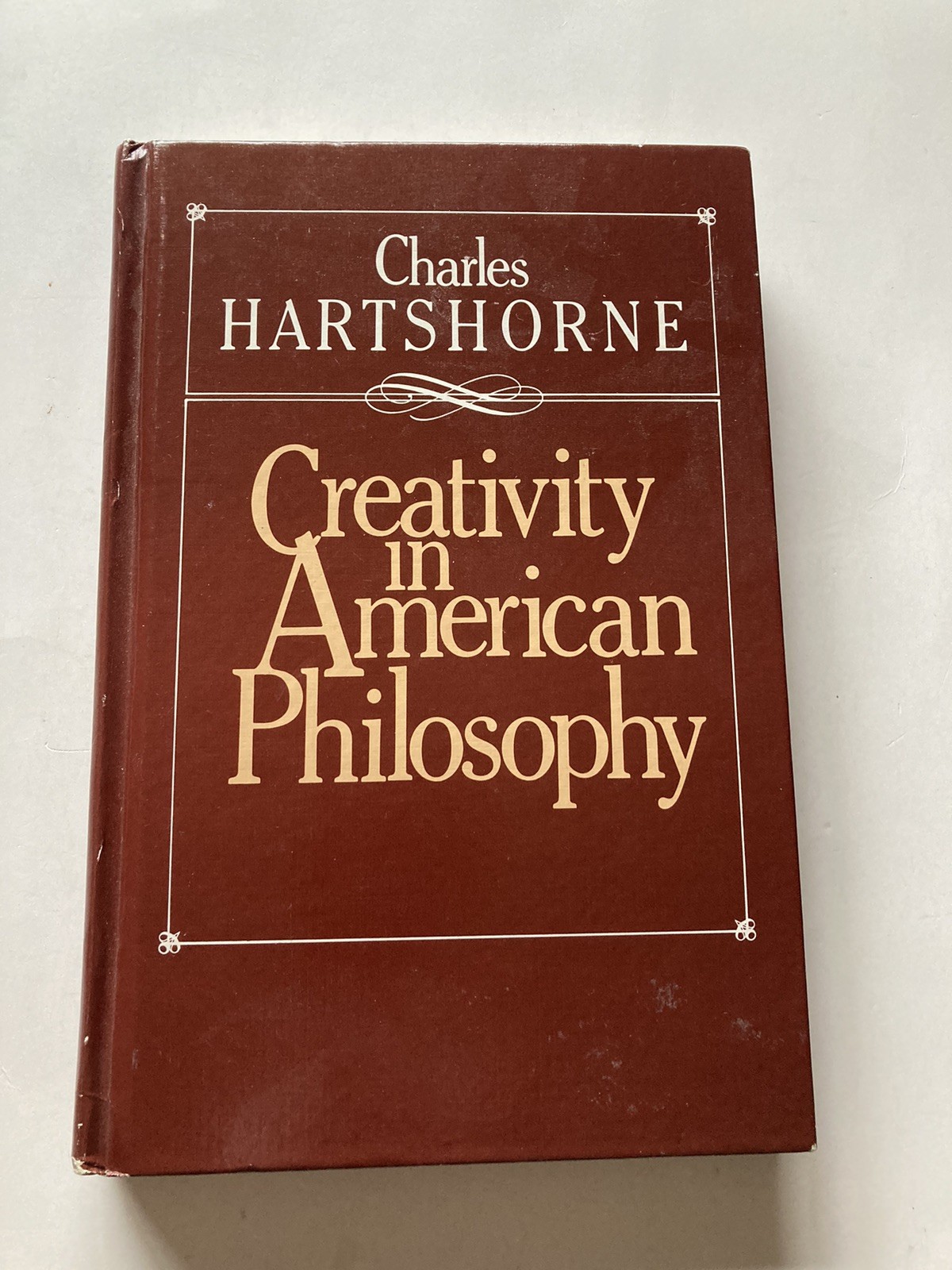 Creativity in American Philosophy | Charles Hartshorne | 1985, Hardcover