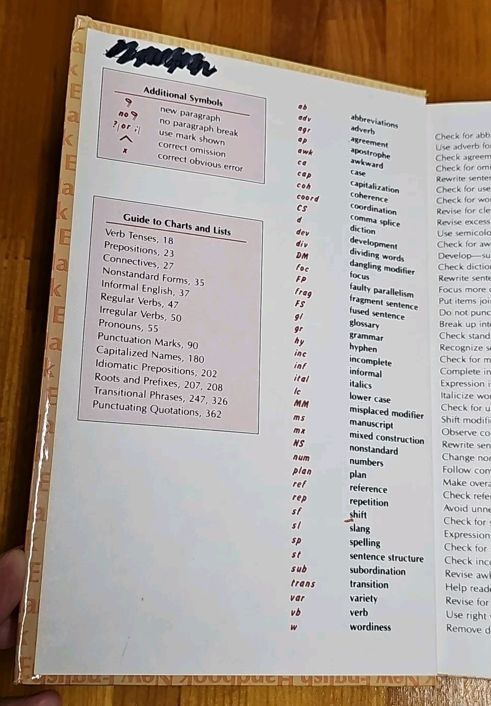 New English Handbook by Hans P. Guth San Jose State University (1982)