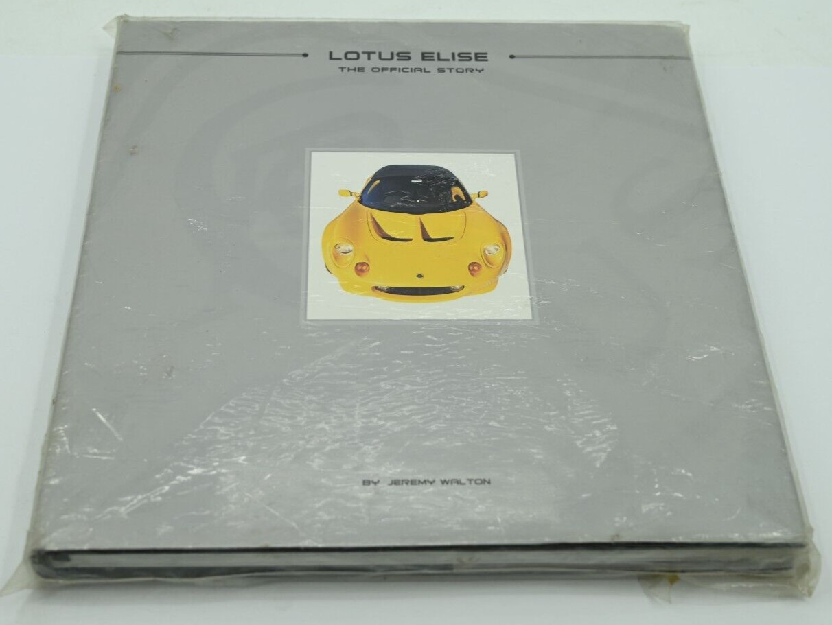 LOTUS ELISE: The Official Story By Jeremy Walton – Hardcover NEW Sealed