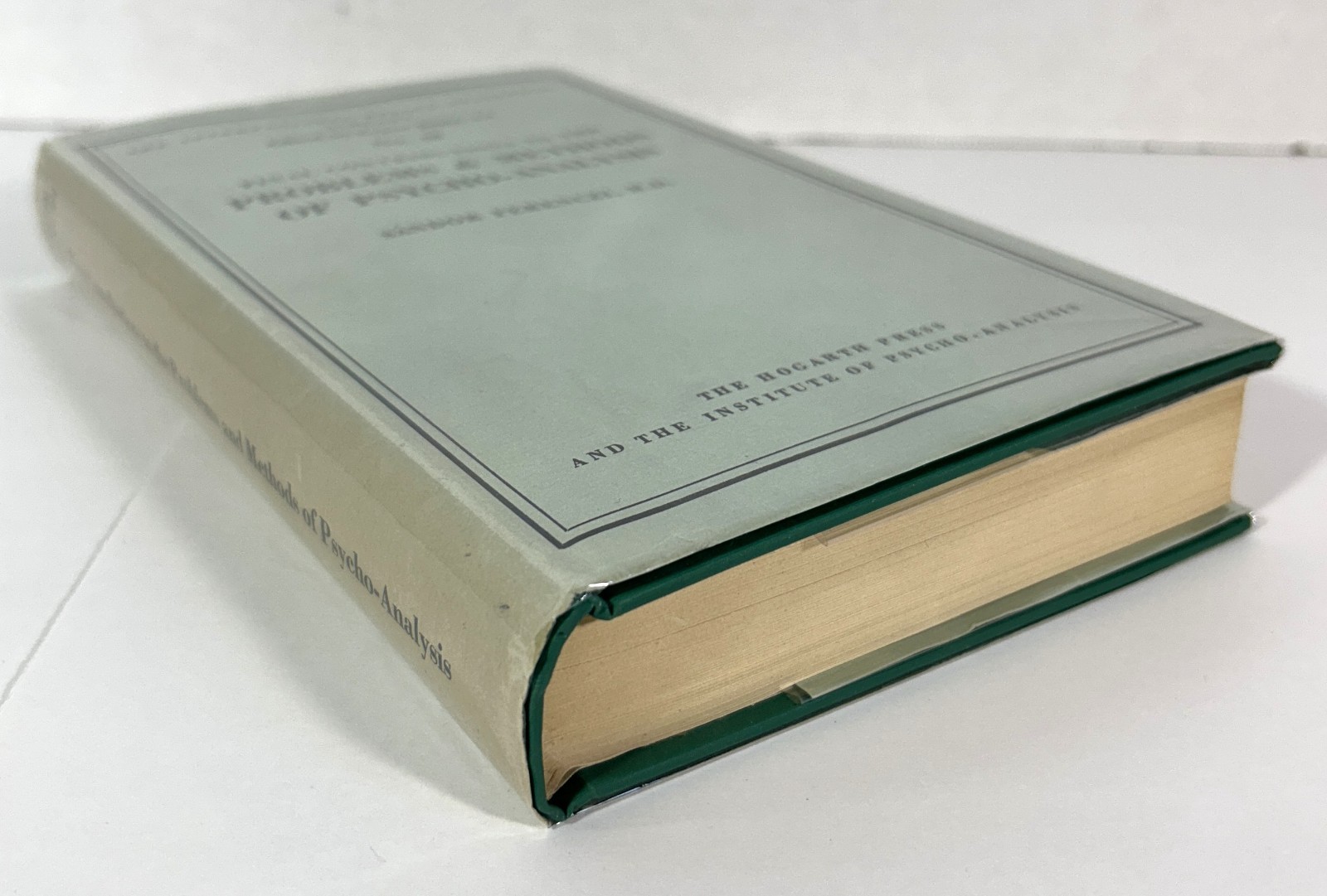 Problems & Methods of Psycho-Analysis by Sandor Ferenczi, MD 1955 Hardcover