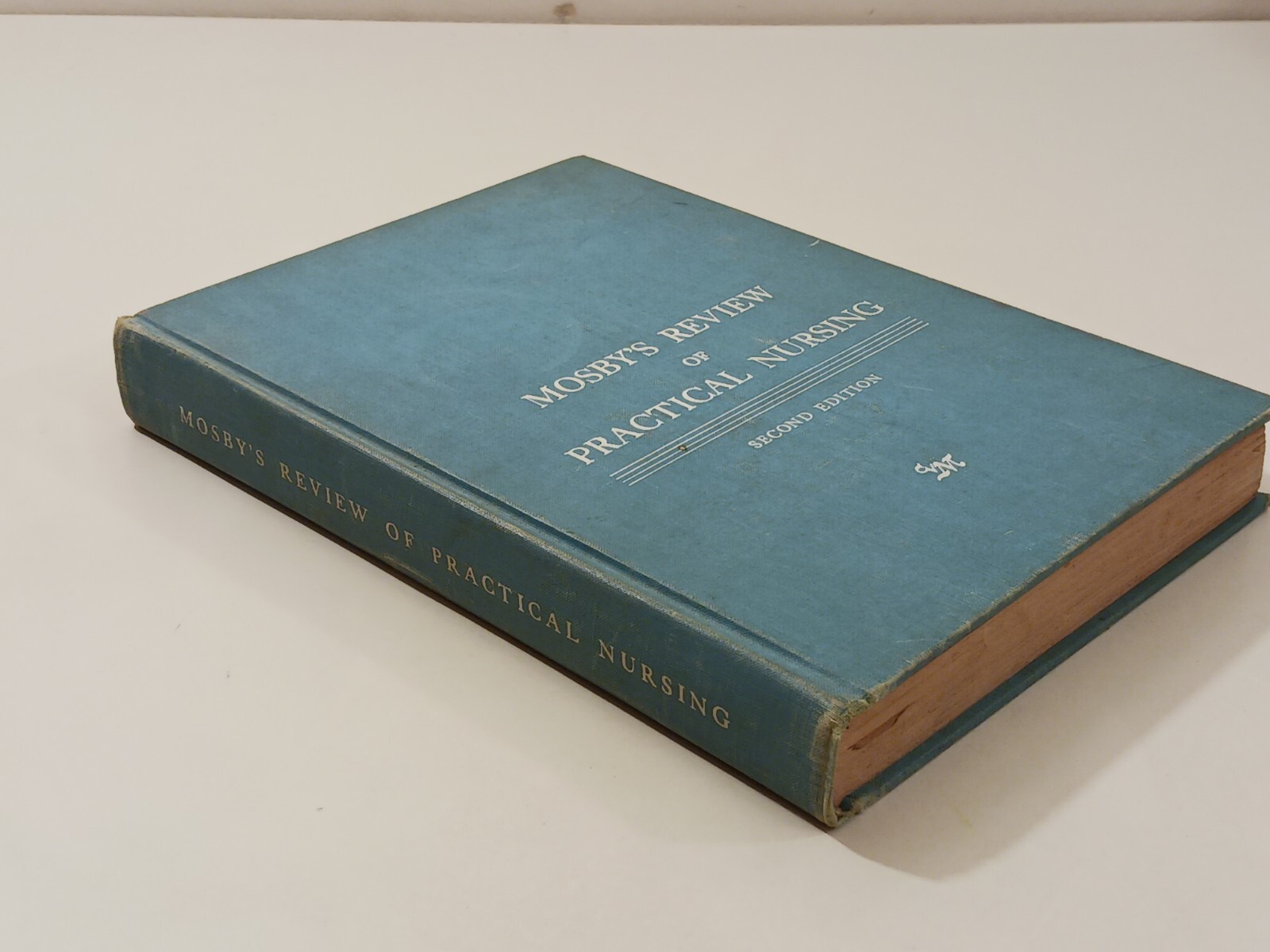 Mosby’s Review of Practical Nursing Hardback 2nd Edition 1957 Vintage Rare