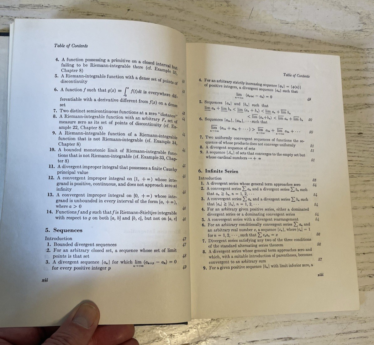 Counterexamples In Analysis HC Book Bernard Gelbaum John Olmsted Math 1964