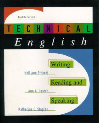 Technical English: Writing, Reading and Speaking (8th Edition) – GOOD
