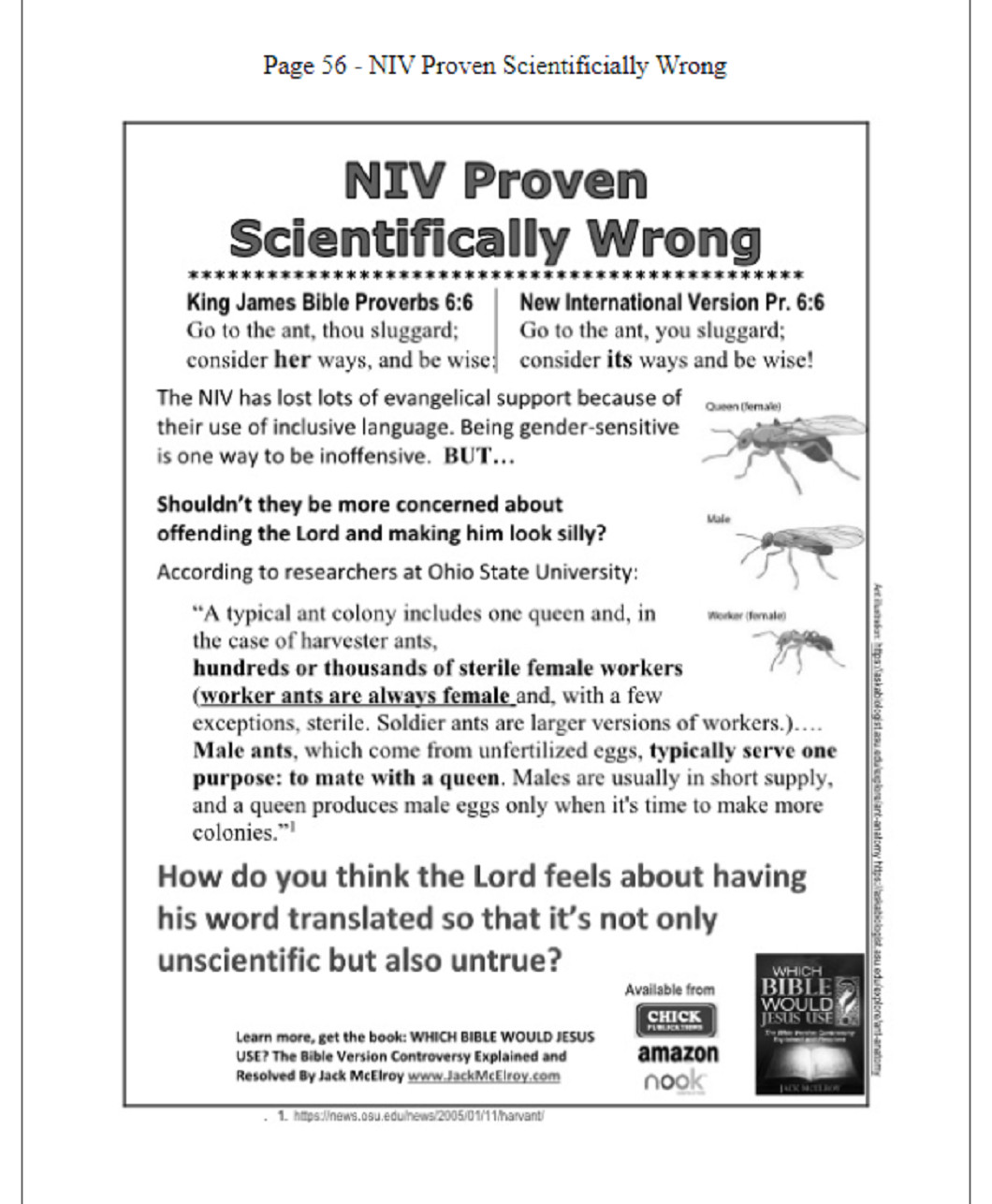 Bible Version Secrets Exposed: Over 400 Blockbuster Editoria… by McElroy, Jack