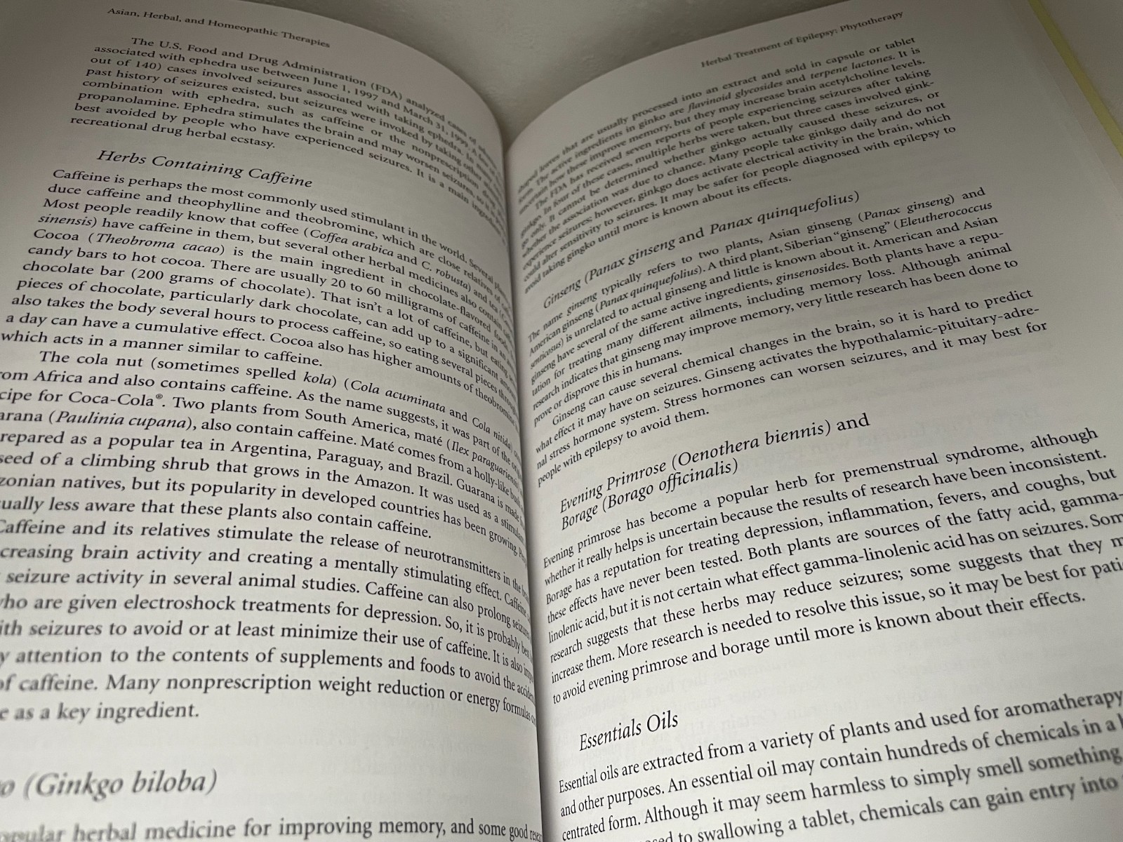 complementary & alternative therapies for epilepsy H/B book 330 pages O devinsky