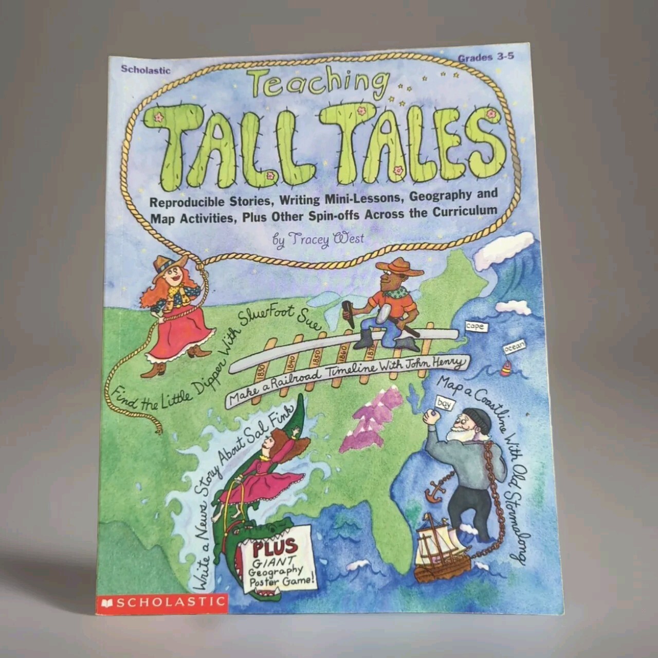 Teaching Tall Tales Grade 3 – 5 Lessons Legends Homeschool Resource English