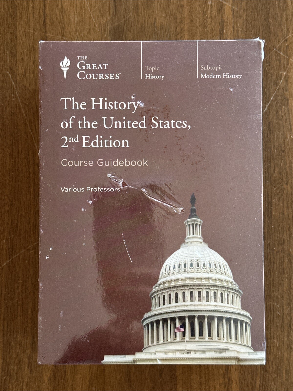 The History of the United States by Various (Guidebook & DVD 2003) NEW