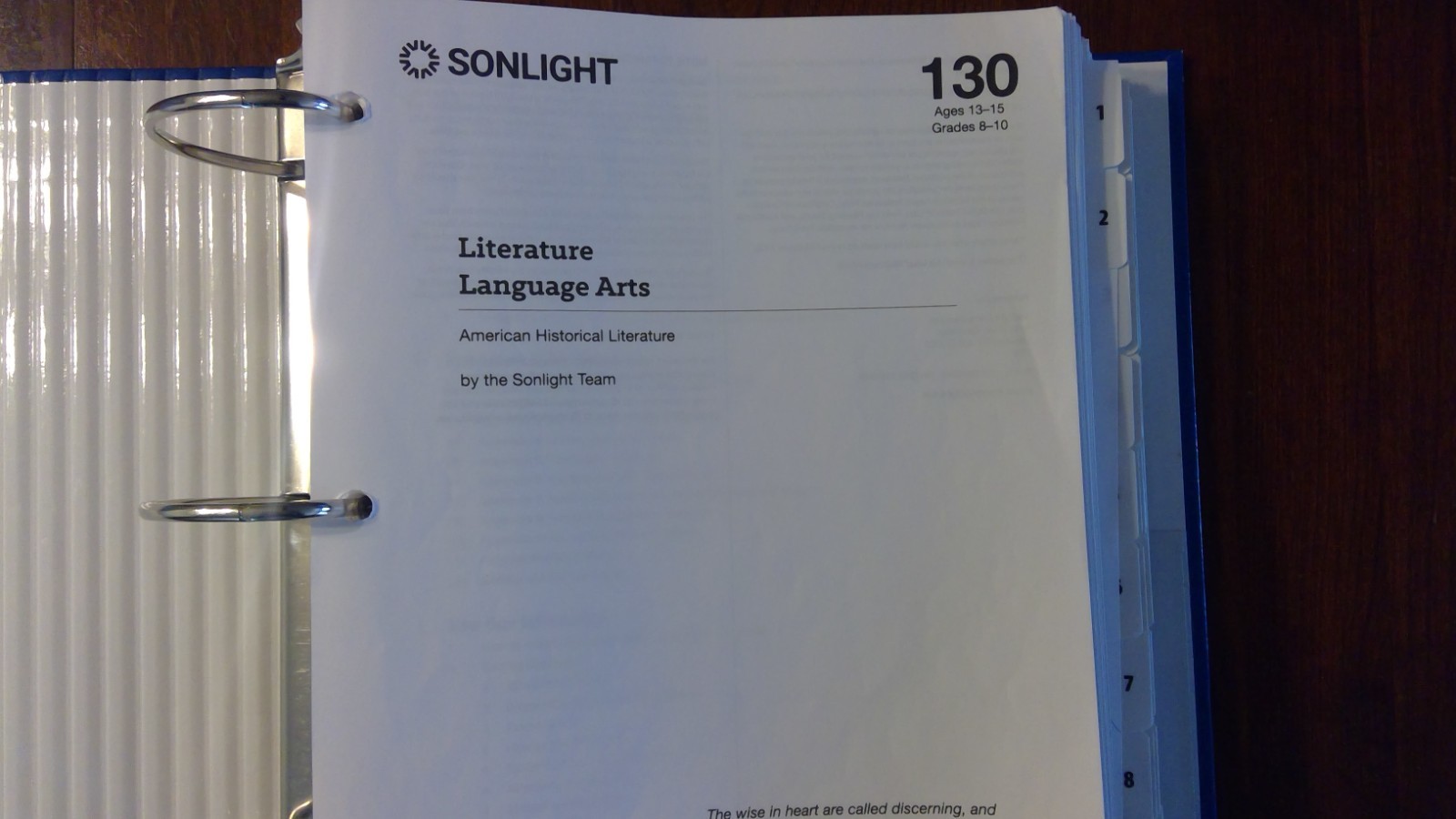 Sonlight 130 Literature/Language Arts~ Lot of 28~Grades 8-10~American Lit.