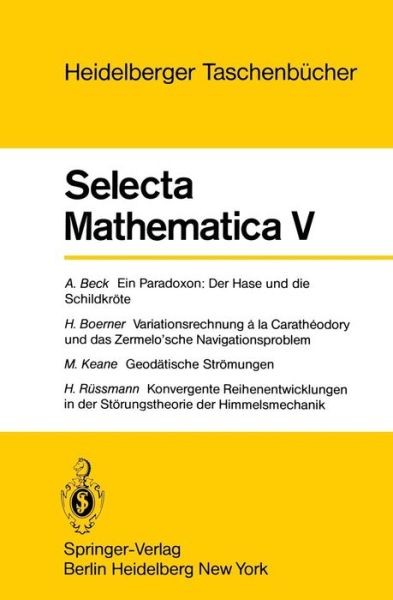 Selecta Mathematica V: Ein Paradoxon, Der Hase Und Die Schil…