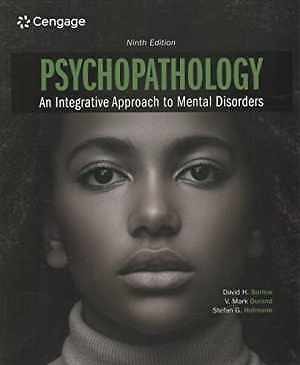 Psychopathology: An Integrative – Paperback, by Barlow David H.; – Good o